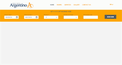 Desktop Screenshot of hotel-argentino.com.ar